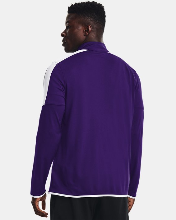 Men's UA Rival Knit Jacket, Purple, pdpMainDesktop image number 1